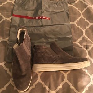 Size 7 Prada sneakers